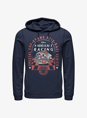Nintendo Super Mario Checkered Grand Prix Hoodie