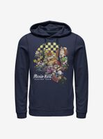 Nintendo Super Mario Checkered Kartin' Hoodie