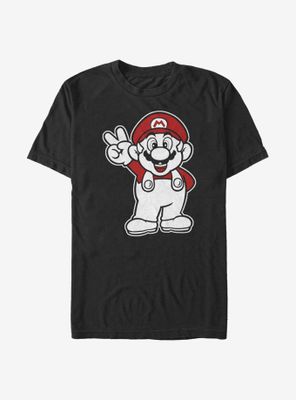 Nintendo Super Mario Peace T-Shirt