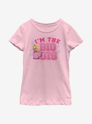 Nintendo Super Mario Big Sis Youth Girls T-Shirt