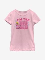 Nintendo Super Mario Big Sis Youth Girls T-Shirt
