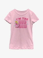 Nintendo Super Mario Big Sis Youth Girls T-Shirt