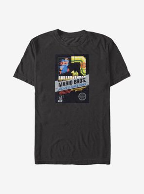 Nintendo Super Mario The Original Retro Box Art T-Shirt