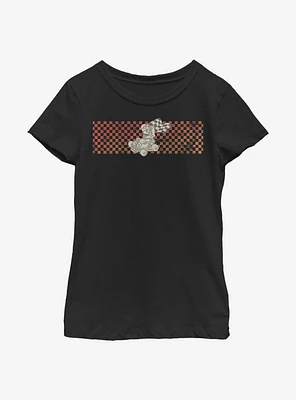 Nintendo Super Mario Panel Youth Girls T-Shirt