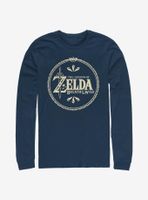 Nintendo The Legend Of Zelda Wild Logo Long-Sleeve T-Shirt
