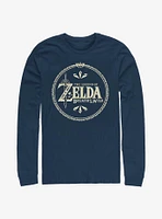 Nintendo The Legend Of Zelda Wild Logo Long-Sleeve T-Shirt