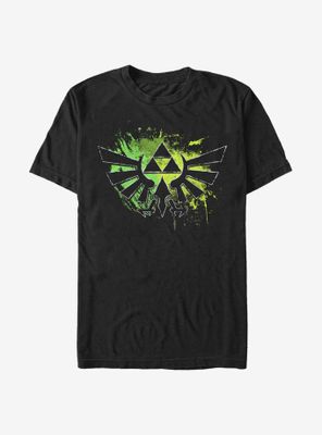 Nintendo The Legend Of Zelda Tri Splat T-Shirt