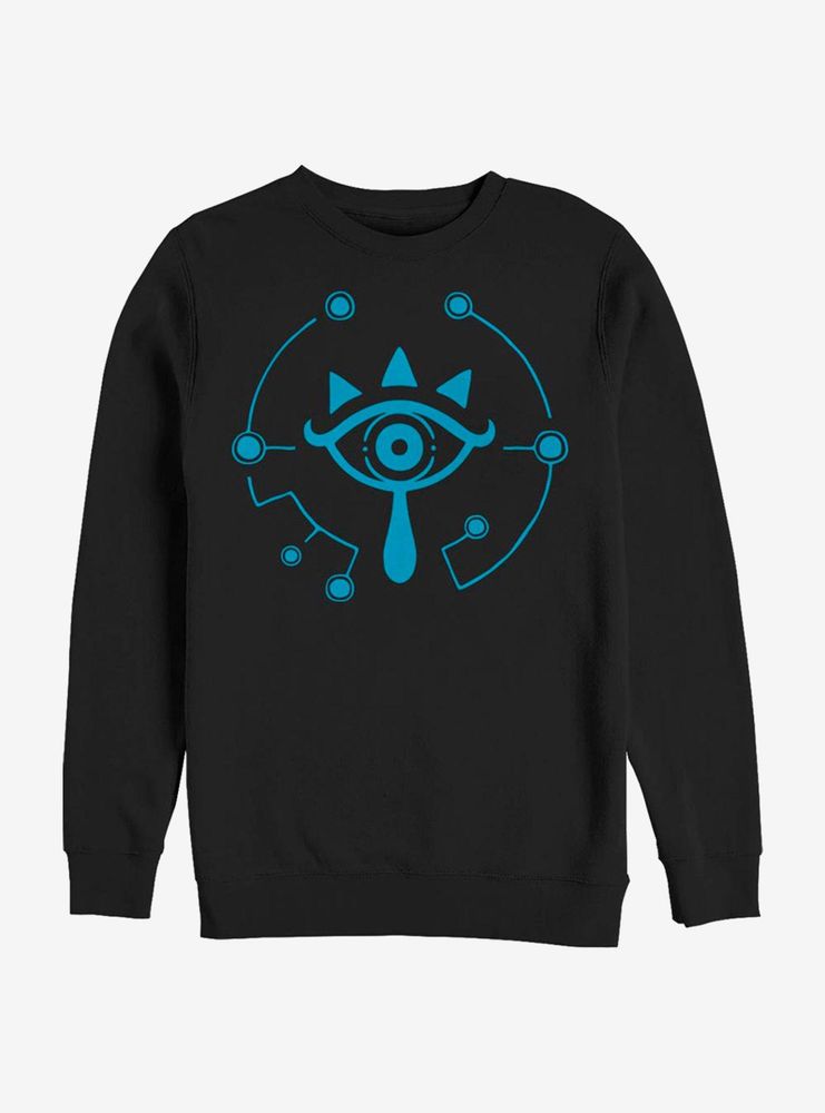 Nintendo The Legend Of Zelda Breath Wild Eye Fill Sweatshirt