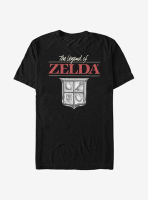 Nintendo The Legend Of Zelda Shield T-Shirt
