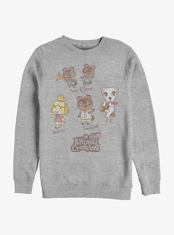 Nintendo Animal Crossing Character Textbook Sweatshirt