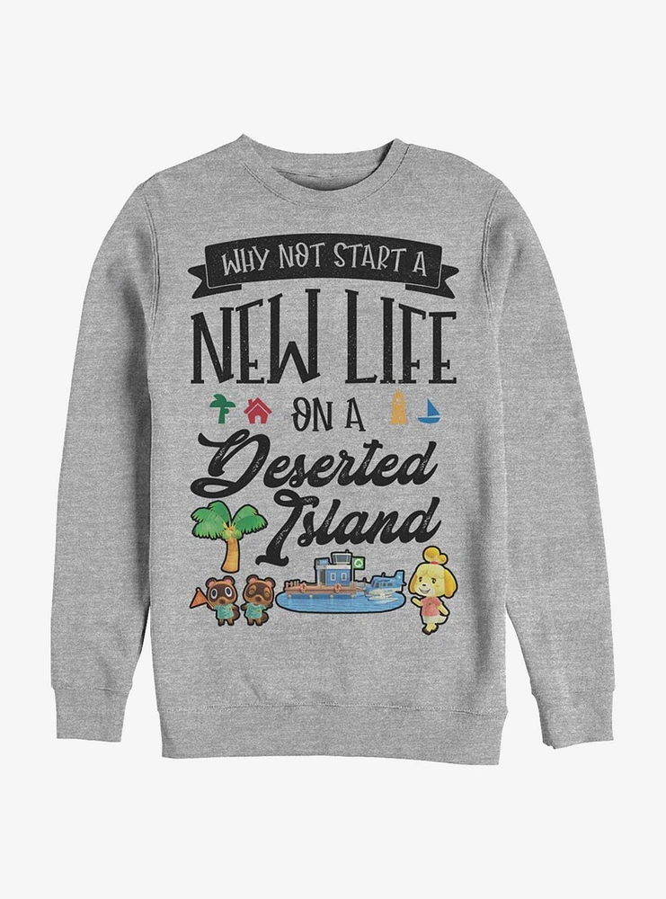 Nintendo Animal Crossing Start Anew Sweatshirt