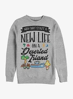 Nintendo Animal Crossing Start Anew Sweatshirt