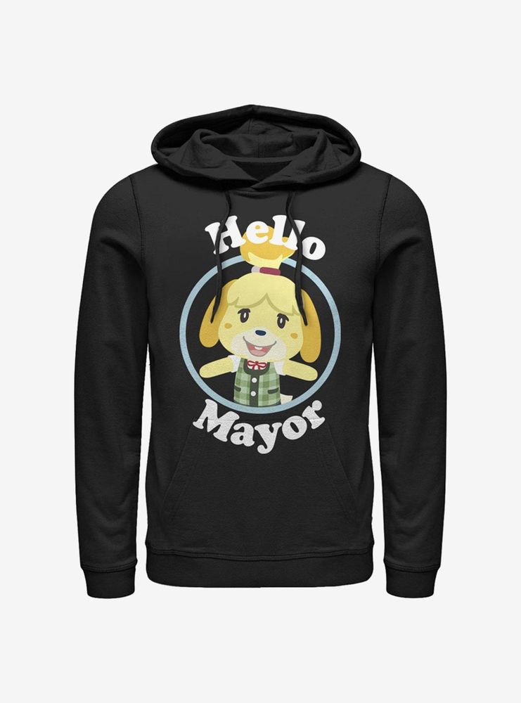 Nintendo Animal Crossing Hello Mayor Hoodie