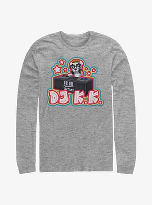 Nintendo Animal Crossing DJ K.K. Japanese Pop Long-Sleeve T-Shirt