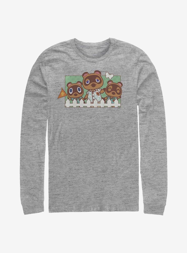 Nintendo Animal Crossing Nook Family Long-Sleeve T-Shirt