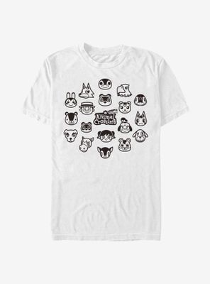 Nintendo Animal Crossing: New Horizons Group T-Shirt