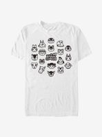 Nintendo Animal Crossing: New Horizons Group T-Shirt