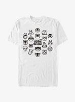 Nintendo Animal Crossing: New Horizons Group T-Shirt