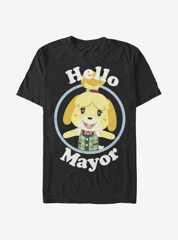 Nintendo Animal Crossing Hello Mayor T-Shirt