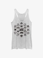 Nintendo Animal Crossing: New Horizons Group Womens Tank Top