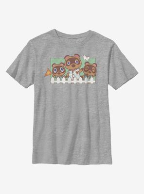 Nintendo Animal Crossing Nook Family Youth T-Shirt