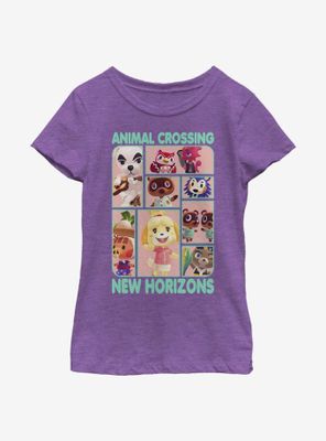 Nintendo Animal Crossing: New Horizons Box Up Youth Girls T-Shirt