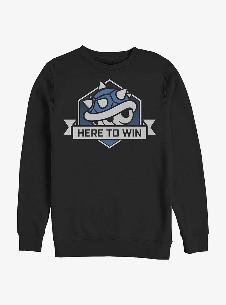 Nintendo Super Mario Here To Win Sweatshirt