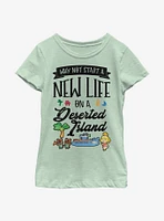 Nintendo Animal Crossing Start Anew Youth Girls T-Shirt