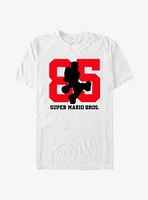 Nintendo Super Mario 85 With Silhouette T-Shirt