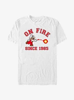 Nintendo Super Mario On Fire T-Shirt