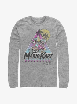 Nintendo Super Mario Beach Race Long-Sleeve T-Shirt