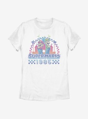 Nintendo Super Mario 85 Wave Womens T-Shirt