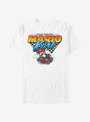 Nintendo Super Mario Team Driver T-Shirt