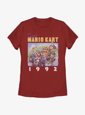 Nintendo Super Mario Mk Box Womens T-Shirt