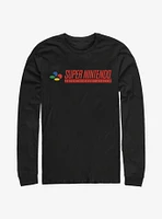 Nintendo SNES Logo Long-Sleeve T-Shirt