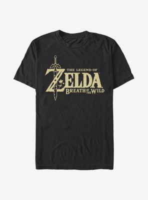 Nintendo The Legend Of Zelda Breath Wild Logo T-Shirt