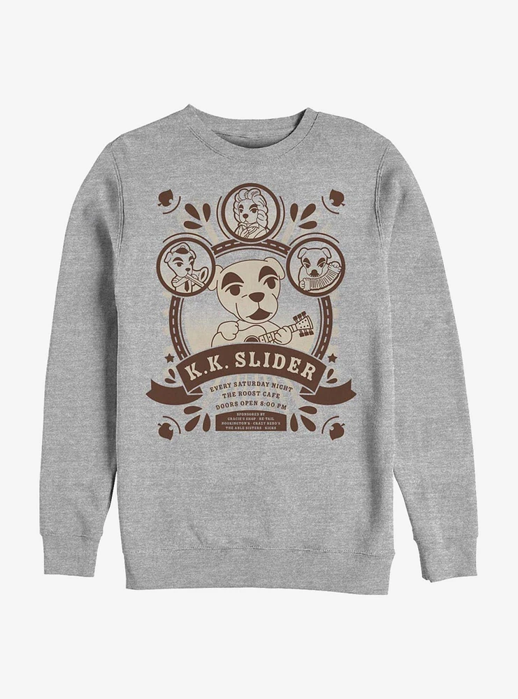 Nintendo Animal Crossing K.K. Slider At The Roost Sweatshirt
