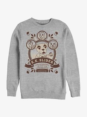 Nintendo Animal Crossing K.K. Slider At The Roost Sweatshirt