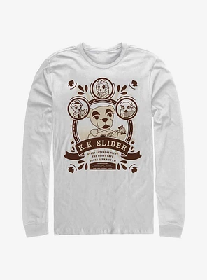 Nintendo Animal Crossing K.K. Slider At The Roost Long-Sleeve T-Shirt