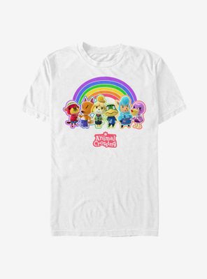 Nintendo Animal Crossing Rainbow Lineup T-Shirt