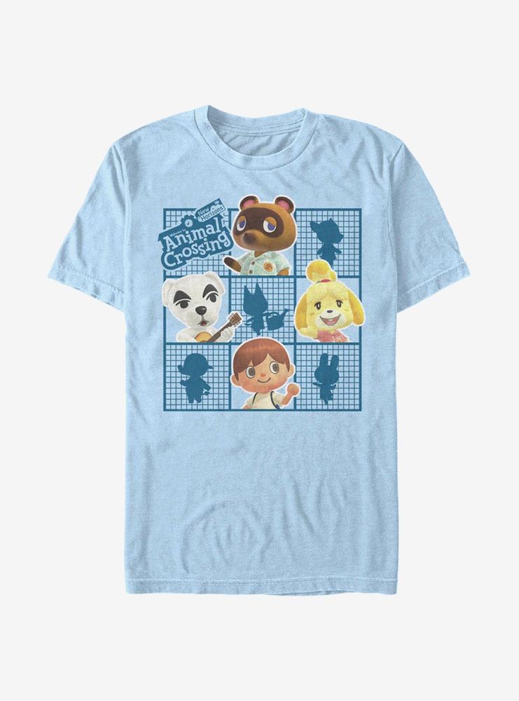 Nintendo Animal Crossing Character Grid T-Shirt