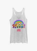 Nintendo Animal Crossing Rainbow Lineup Womens Tank Top