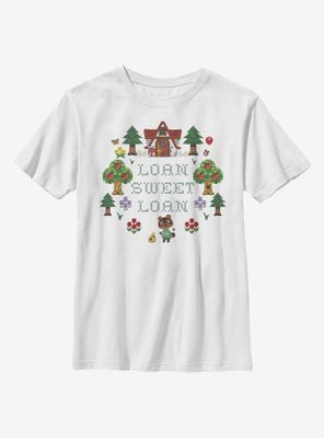 Nintendo Animal Crossing Sweet Loan Youth T-Shirt