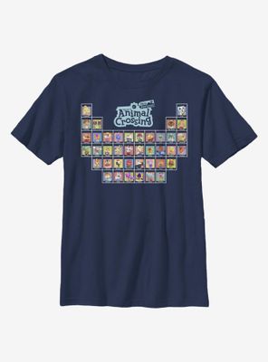 Nintendo Animal Crossing Periodically Youth T-Shirt