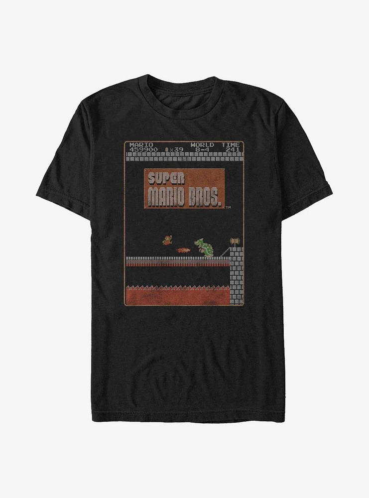 Nintendo Super Mario Fire With T-Shirt
