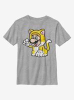 Nintendo Super Mario Cat Solo Youth T-Shirt