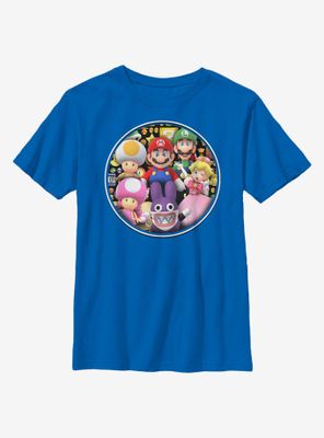 Nintendo Super Mario Deluxe U Group Youth T-Shirt