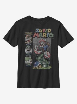 Nintendo Super Mario Comic Youth T-Shirt