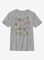Nintendo Super Mario Kart Objects Youth T-Shirt