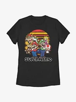 Nintendo Super Mario Group Womens T-Shirt